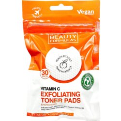 Beauty Formulas TONER PADS - Tonirani jastučići za područje oko očiju - VITAMIN C 30kom Cene