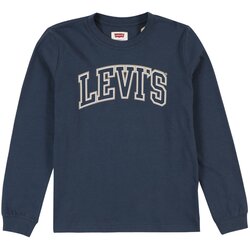 Levi's Kids Majica mornarsko plava / cappuccino / bijela Cene