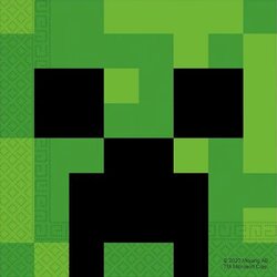 Minecraft Prtički s creeper vzorcem - 20 kosov Cene