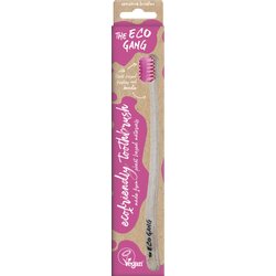 The Eco Gang Adult Plant-Based Toothbrush - Purple Cene