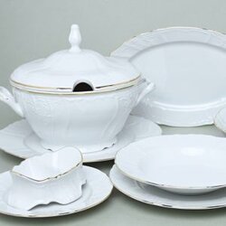 Jeremy Porcelain Jeremy porculanski set Bernadot zlatni rub 25/1 Cene