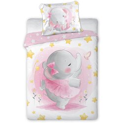 Faro posteljina 2 djelna Cuddles slončić pink Cene