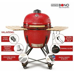 Kamado BONO grande red Cene