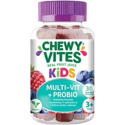 Chewy Vites kompleks multivitamina sa probiotikom za decu, 30 gumenih bombona Cene