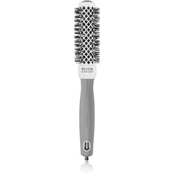 Olivia Garden Expert Shine Wavy Bristles White&Grey krtača za lase průměr 25 mm 1 kos Cene