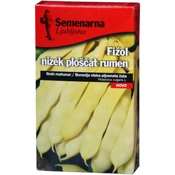 Semenarna Ljubljana FIŽOL NIZEK RUMEN PLOŠČAT 200g šk Cene