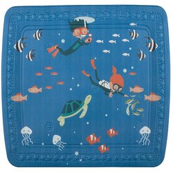 Spirella Dječja protuklizna podloga za tuš 55x55 cm Scuba Diver – Cene