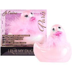 Big Teaze Toys My Duckie Paris 2.0 - vodootporni vibrator za klitoris razigrane patke (ružičasti) Cene