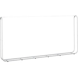 vidaXL Stalak za drva za ogrjev 300x25x150 cm Pocinčani čelik Cijene