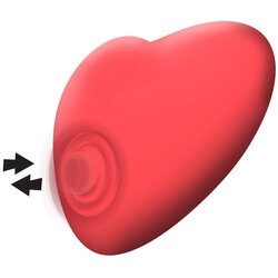 XOCOON Heartbeat Pulsating Stimulator Red Cene
