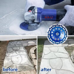 SALI diamantna brusna plošča za beton 180 mm z dvojno vrsto segmentov Cene