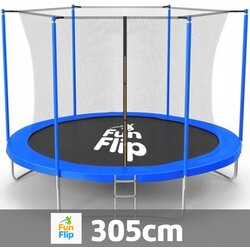 Fun Flip Trambolina 305cm sa unutrašnjom sigurnosnom mrežom - 150 kg nosivosti ( FF-305-BL-IN ) Cene