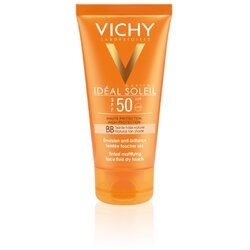 Vichy ideal Soleil Dry Touch Finish obojeni fluid za lice SPF 50 50ml Cene