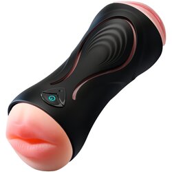 Leopard ustni in vaginalni vibrator za penis (naravna barva) Cene