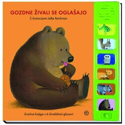 Mladinska Knjiga MKZ Gozdne živali se oglašajo - Zvočna knjigica Cene