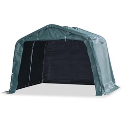 vidaXL Uklonjivi šator za stoku PVC 550 g/m² 3,3 x 3,2 m tamnozeleni Cijene