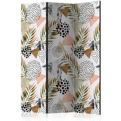 Artgeist Paravan Tropical Geometry, 3-Delni, Dvostranski Cene