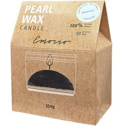 Emocio Pearl wax Cashmere Black dišeča sveča 350 g Cene