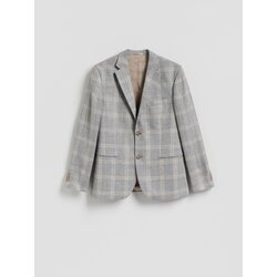 Reserved Slim fit sako s mješavinom viskoze - svijetlo siva Cijene