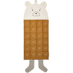 Liewood božićni kalendar od tkanine klaus mr. bear golden caramel multi mix Cijene