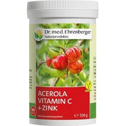Dr. med. Ehrenberger - bio in naravni izdelki Acerola vitamin C - 180 kaps. Cene