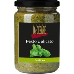 Conte de Cesare Pesto Delicato z baziliko - 130 g Cene