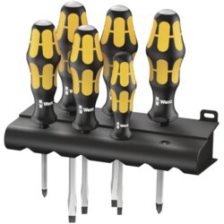 Wera 932/6 Kraftform Screwdriver Set with Rack Cene
