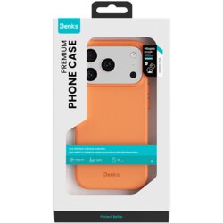 Benks Magnetic Vita Pro silikonska maskica za iPhone 17 Pro Max narančasta (gumb za upravljanje kamerom) Cene