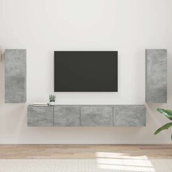 3 pcs Betonsko siva - - Siva - 53.31 - 98 x 31 x 29,5 cm - 2025-vidaXL-Uvoz_2 Cene