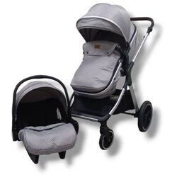 Baby Bear Origin BBO Kolica Za Bebe (X1) Dory Set - Grey Cene