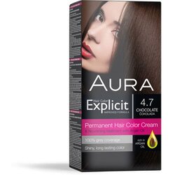 Aura EKSPLICIT Boja za kosu 4.7 NOVA čokolada Cene