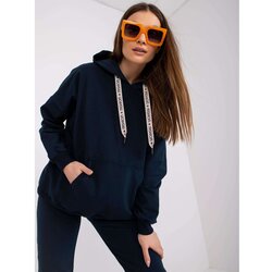 Fashion Hunters Navy hoodie by Alejandro Cene