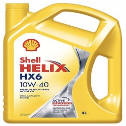 Shell Motorno ulje Helix HX6, 10W-40, 4 l Cene