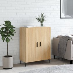 vidaXL Komoda boja hrasta sonome 69 5x34x90 cm od konstruiranog drva Cijene