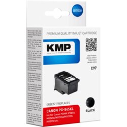 KMP C97 ink cartridge black compatible with Canon PG-545 XL Cene