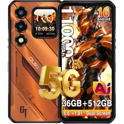 Oukitel WP66 6 58 1.81 Palcni 5G 512GB Orange Cene
