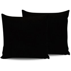Black pillowcase set (2 pieces) (de) Cene