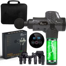 Extralink Massage Gun Pro | Massage gun | 3800 RPM, 6 replaceable tips Cene
