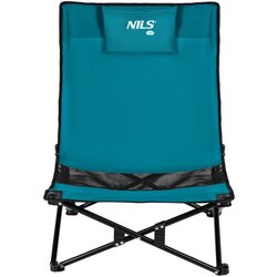 Nils-ds Niska udobna tekstilna stolica za plažu zelena Cene