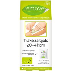 REMOVE trake za depilaciju 24 komada Cene