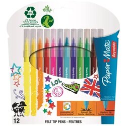 Paper Mate Papermate flomasteri medium tip 1/12 ( s1850460 ) Cene