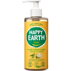Happy Earth Pure Hand Soap - Jasmine Ho Wood Cene