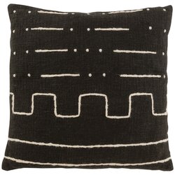 J-Line coussin dessin graph 1 cot noi (45x45x1cm) crna Cijene