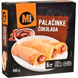 Minute palačinke čokolada 540g Cene