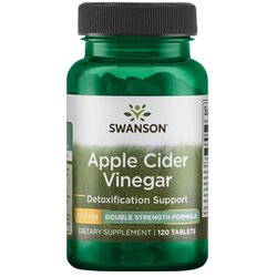 Swanson Jabolčni kis - Apple Cider Vinegar 200 mg (120 kapsul) Cene