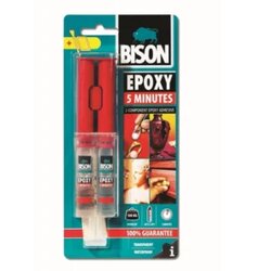 Bison dvokomponentno ljepilo Epoxy 5 minutes 6305448 Cene