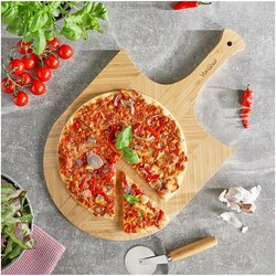Vonshef drvena lopatica za pizzu s rezačem Cene
