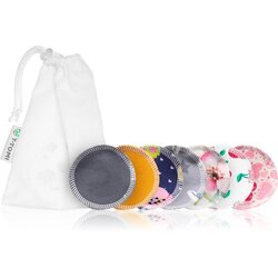 T-TOMI Make-up Removal Pads Set Soft 1 Week pralne blazinice za odstranjevanje ličil COLOUR + Laundry Wash Bag 7 kos Cene