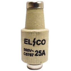 Patron osigurač EL-CO D II GL-GG 25A Cene