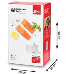 Solis -92265 Ekonomično pakovanje za vakuumiranje (5 folija u rolni + 50 kesa) Cene